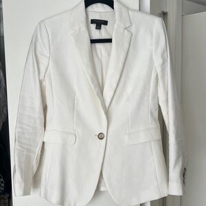 Ann Taylor Cream Blazer